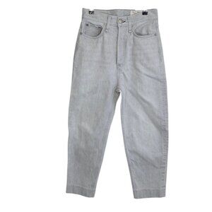 Rag & Bone 90's High Rise Jean, Anchor, Relaxed, Cotton, Button Fly, Size 24
